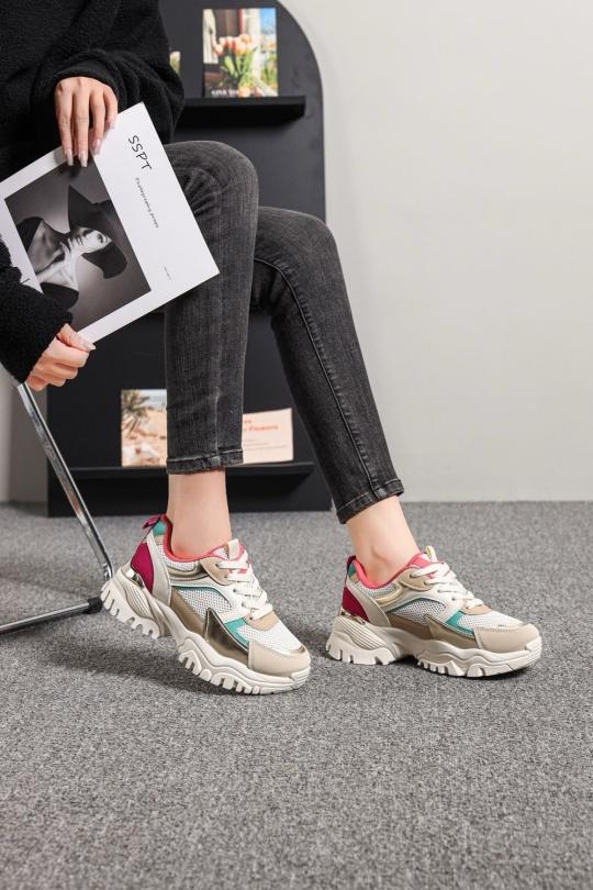 Baskets Chaussures Multicouleur BELLOSTAR YY-147 Efashion Paris