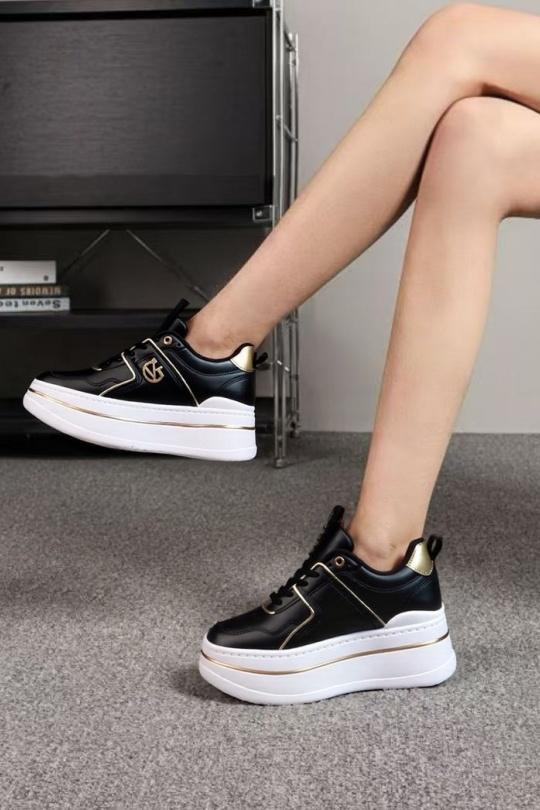 Baskets Chaussures Noir BELLOSTAR YY-30 Efashion Paris