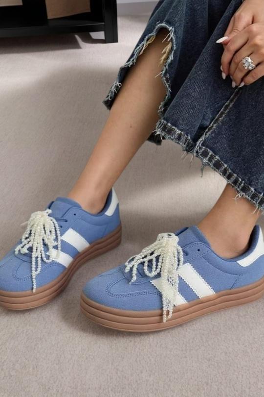 Trainers Shoes Blue BELLOSTAR YY-139 Efashion Paris