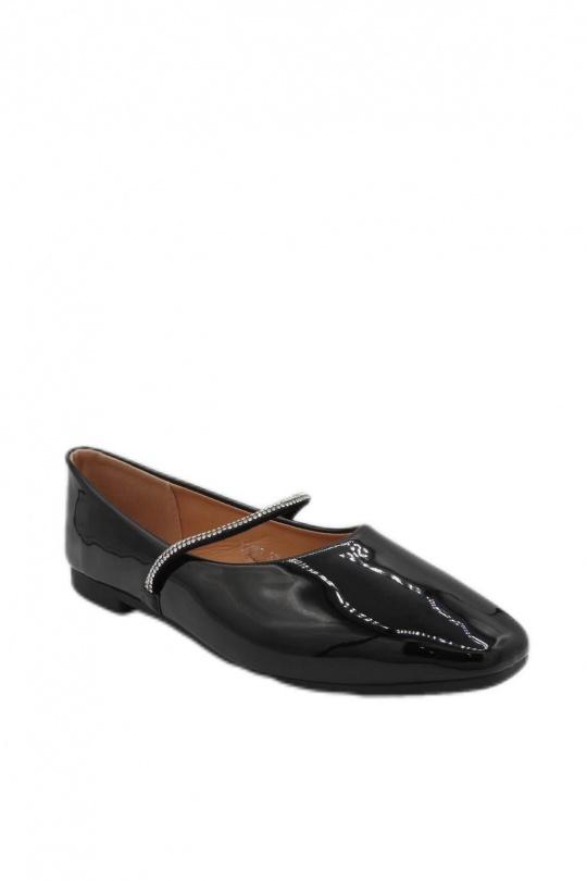 Ballerines Chaussures Noir BELLOSTAR L2852 Efashion Paris