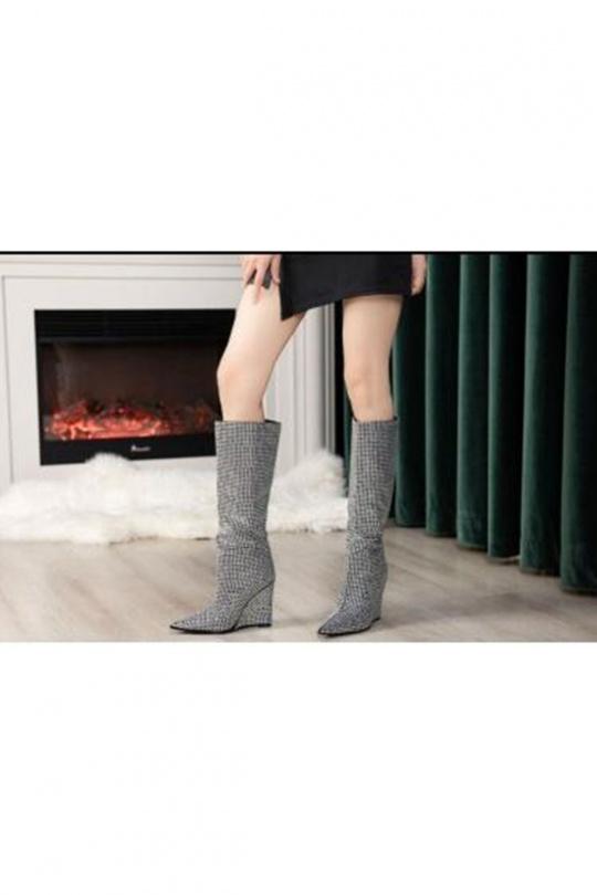 Bottes Chaussures Noir BELLOSTAR 35-CD Efashion Paris