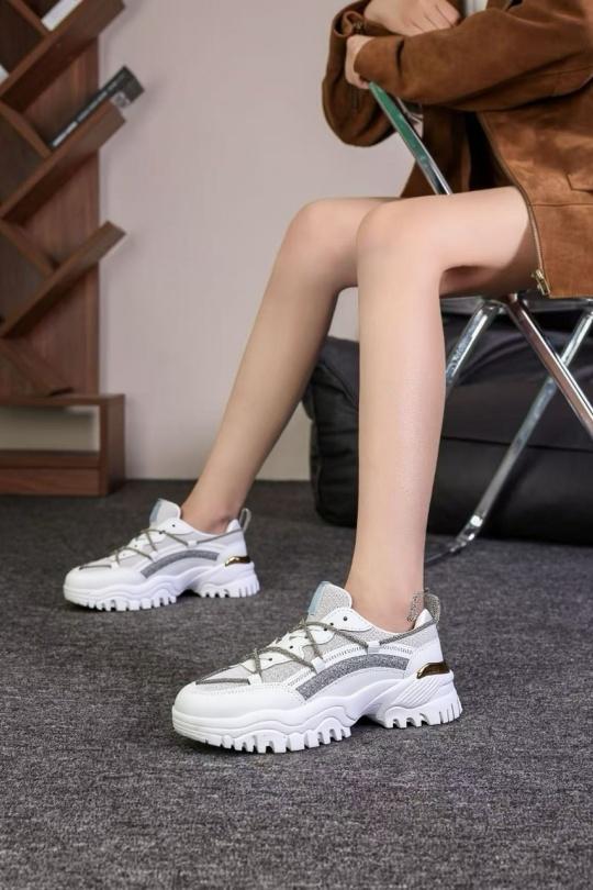 Baskets Chaussures Blanc BELLOSTAR YY-7 Efashion Paris