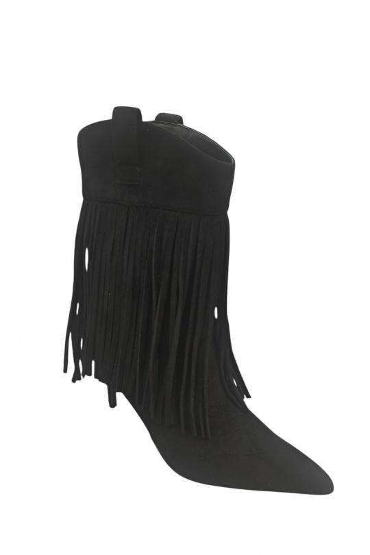 Bottines Chaussures Noir BELLOSTAR L2875 Efashion Paris