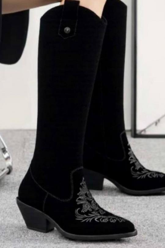 Stivali Scarpe Black BELLOSTAR M1510 Efashion Paris