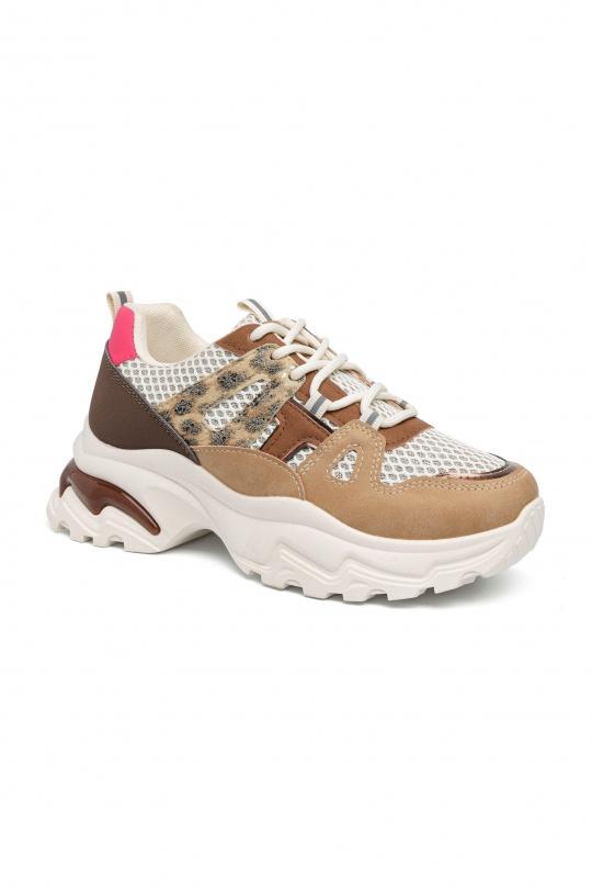 Sneakers Scarpe Khaki BELLOSTAR YY-211 Efashion Paris