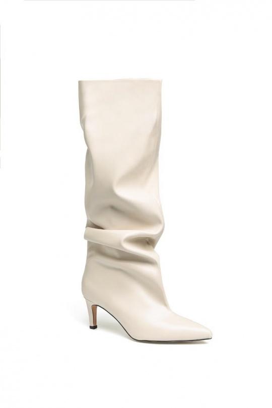 Stivali Scarpe Beige BELLOSTAR 52172 Efashion Paris