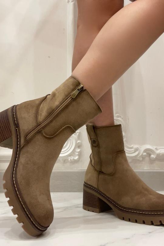 Ankle boots Shoes Khaki BELLOSTAR 1986-12 Efashion Paris