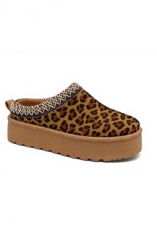 Slippers Shoes Leopard BELLOSTAR EV-507 Efashion Paris