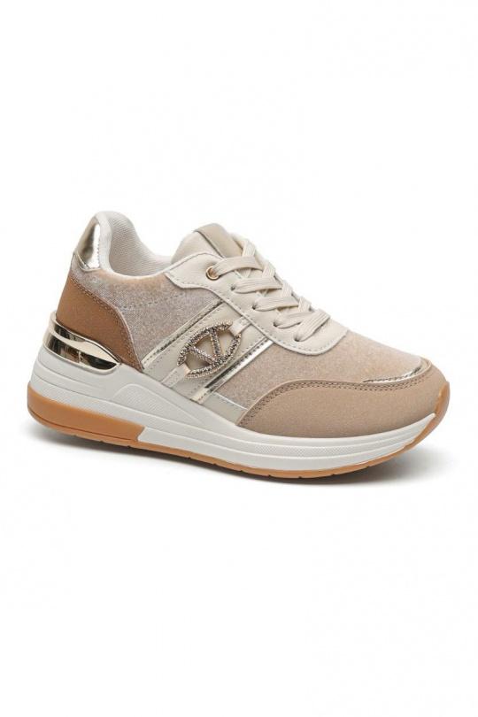 Baskets Chaussures Beige BELLOSTAR YY-198 Efashion Paris