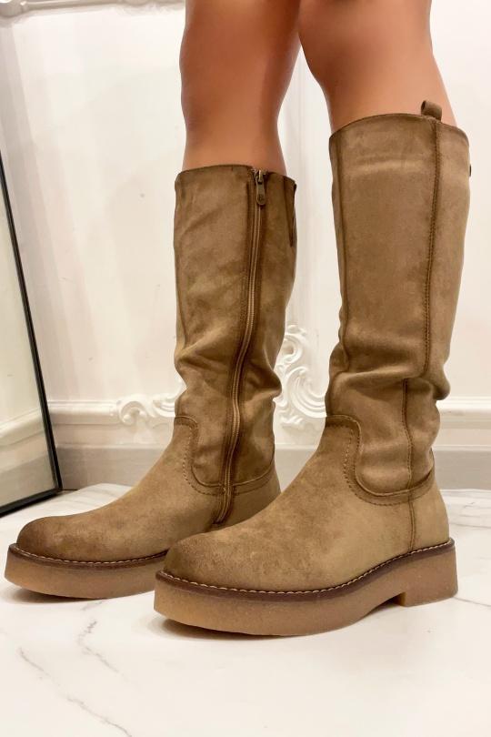 Boots Shoes Khaki BELLOSTAR 1986-15 Efashion Paris