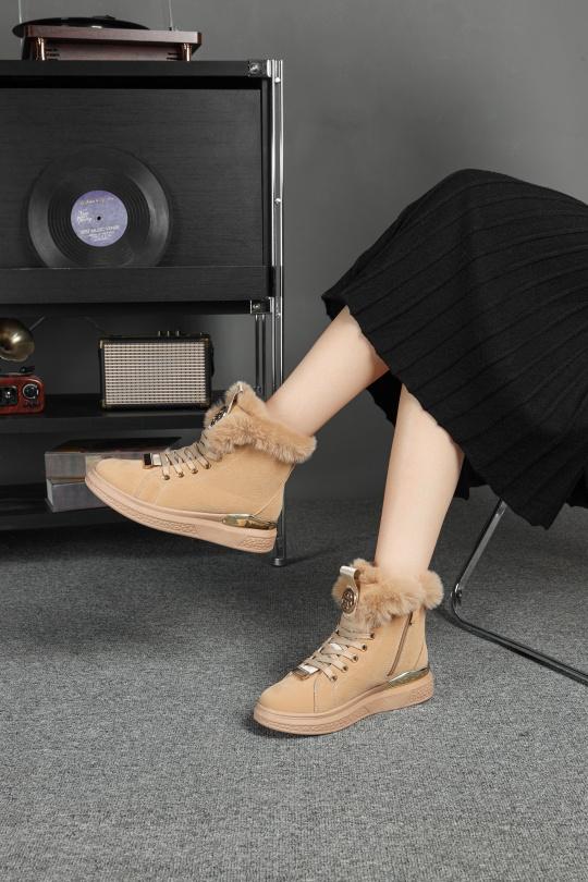 Bottines Chaussures Kaki BELLOSTAR EV-265 Efashion Paris