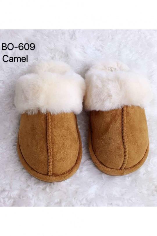 Slippers Shoes Camel BELLOSTAR BO-609 Efashion Paris