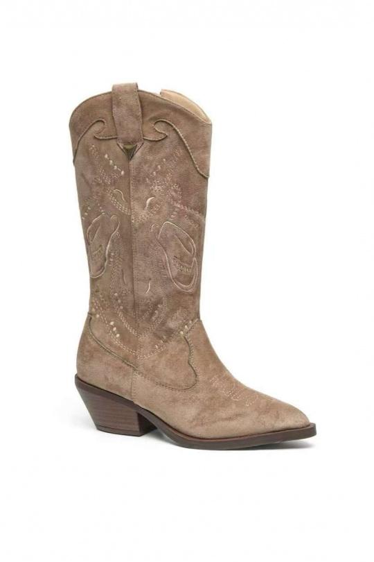 Boots Shoes Khaki BELLOSTAR M1511 Efashion Paris
