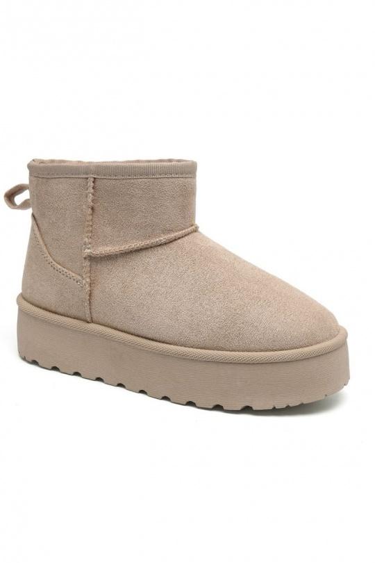 Ankle boots Shoes Beige BELLOSTAR EV-503 Efashion Paris