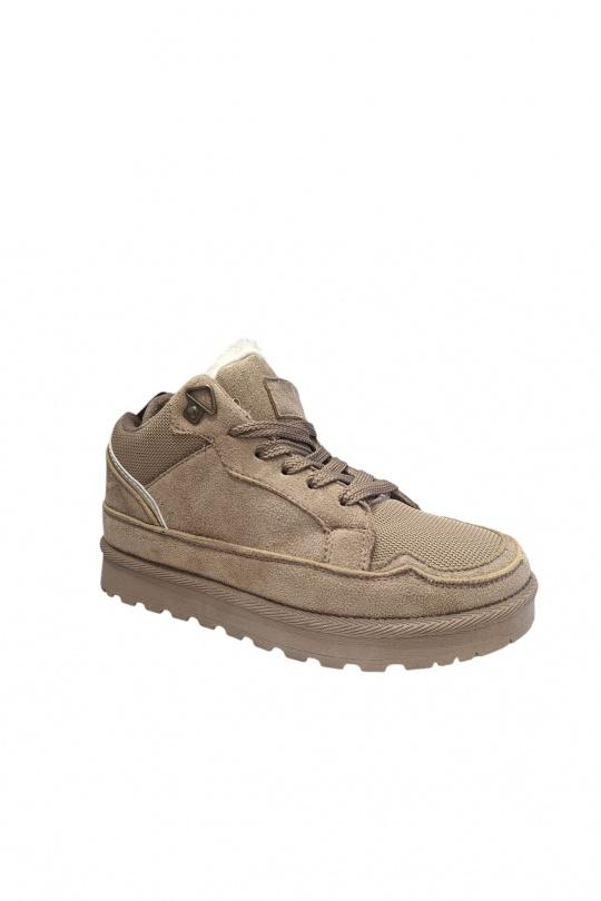 Trainers Shoes Khaki BELLOSTAR YY-200 Efashion Paris