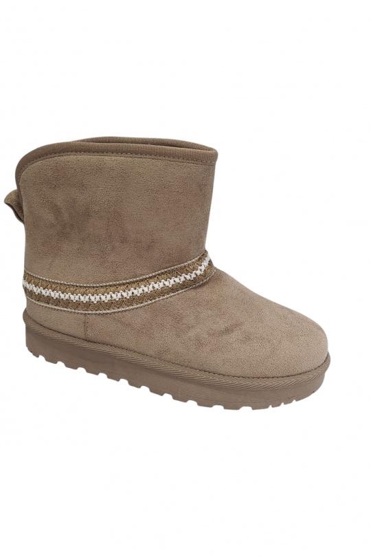 Ankle boots Shoes Khaki BELLOSTAR YY-199 Efashion Paris
