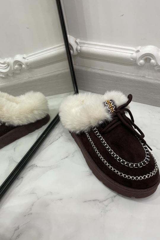 Chaussons, pantoufles Chaussures Kaki BELLOSTAR BO-188 Efashion Paris