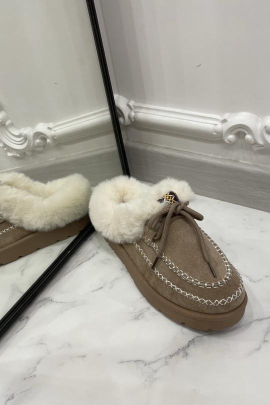 Chaussons, pantoufles Chaussures Kaki BELLOSTAR BO-188 Efashion Paris