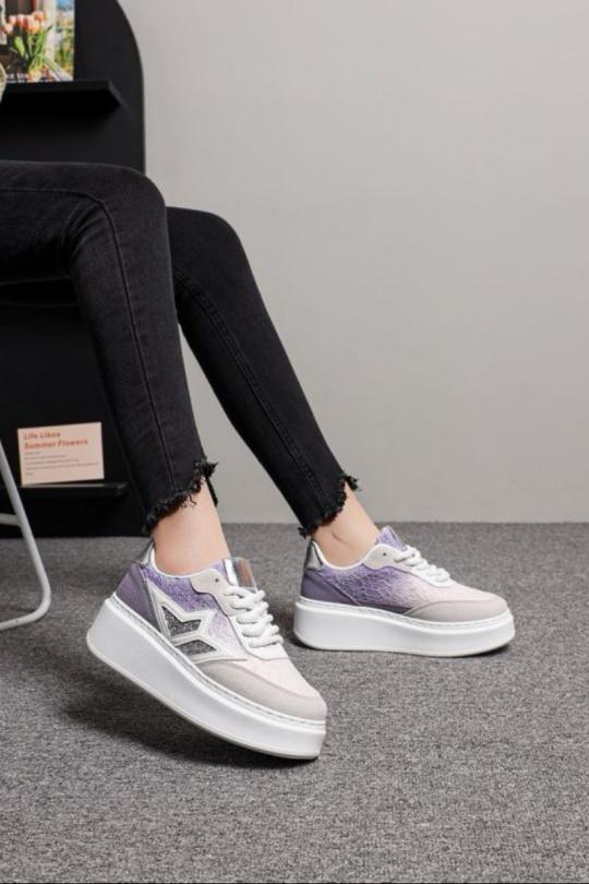Sneakers Scarpe Purple BELLOSTAR YY-113 Efashion Paris