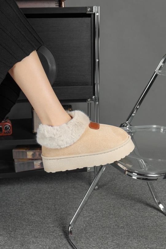 Bottines Chaussures Beige BELLOSTAR YY-171 Efashion Paris