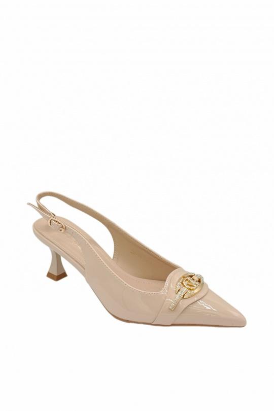 Escarpins Chaussures Beige BELLOSTAR 26-161 Efashion Paris