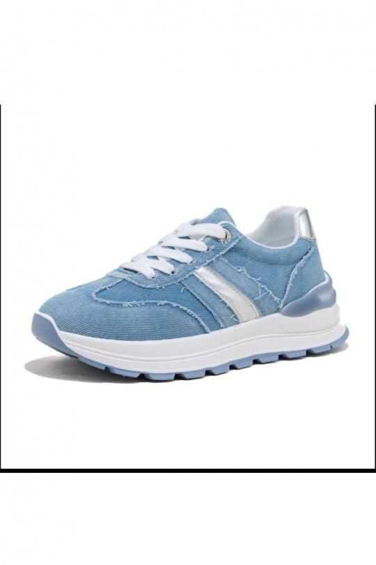 Baskets Chaussures Bleu / Bleu foncé BELLOSTAR BO-903 Efashion Paris