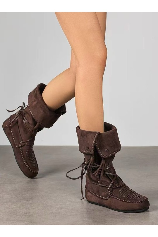 Bottines Chaussures Marron BELLOSTAR 52218 Efashion Paris