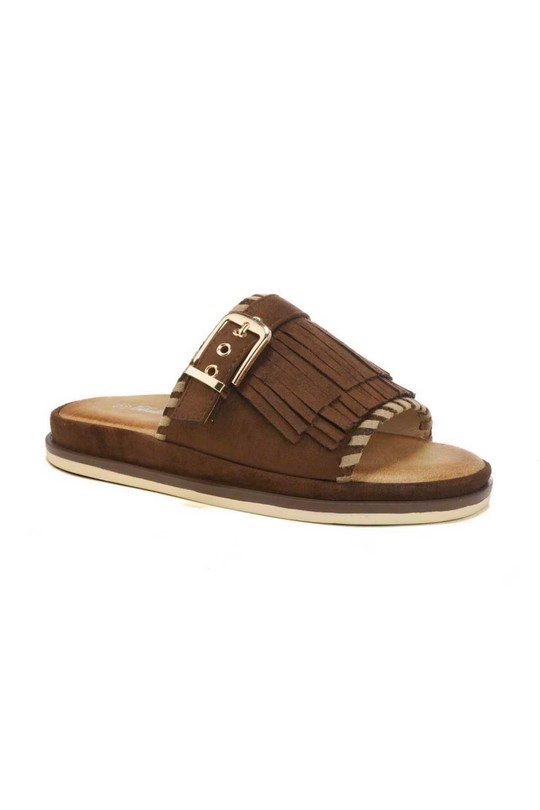 Sandales Chaussures Kaki BELLOSTAR W99 Efashion Paris