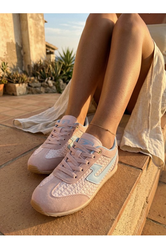 Baskets Chaussures Rose BELLOSTAR MM6003 Efashion Paris