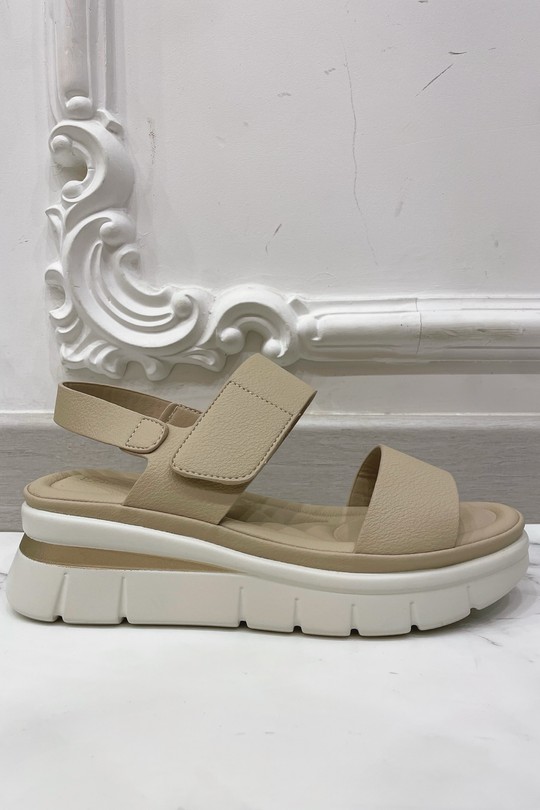 Compensées Chaussures Bleu BELLOSTAR H050-6 Efashion Paris