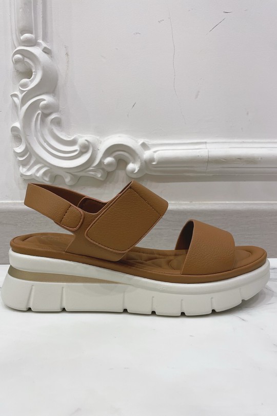 Compensées Chaussures Bleu BELLOSTAR H050-6 Efashion Paris