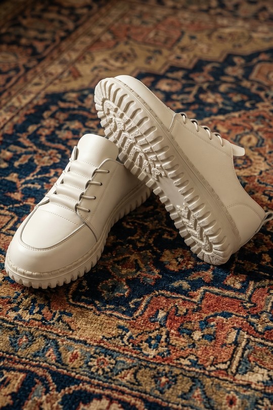 Baskets Chaussures Beige BELLOSTAR BK-613 Efashion Paris