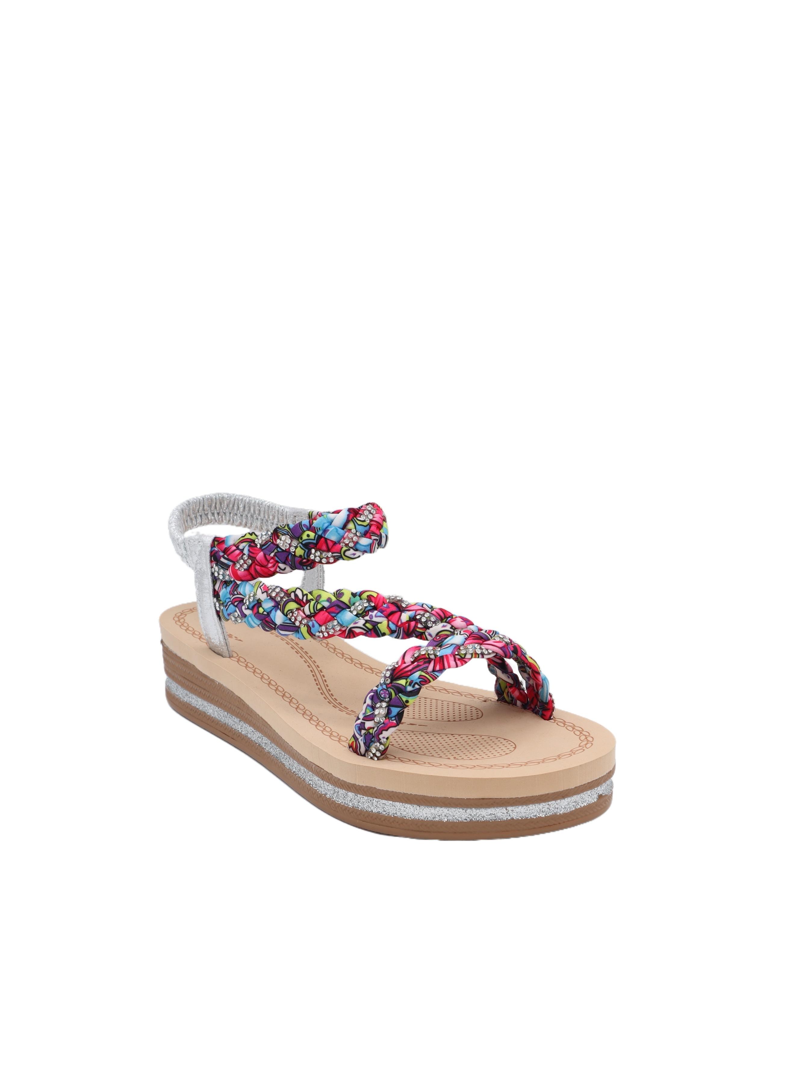 Sandales Chaussures Argent BELLOSTAR S143 #c Efashion Paris
