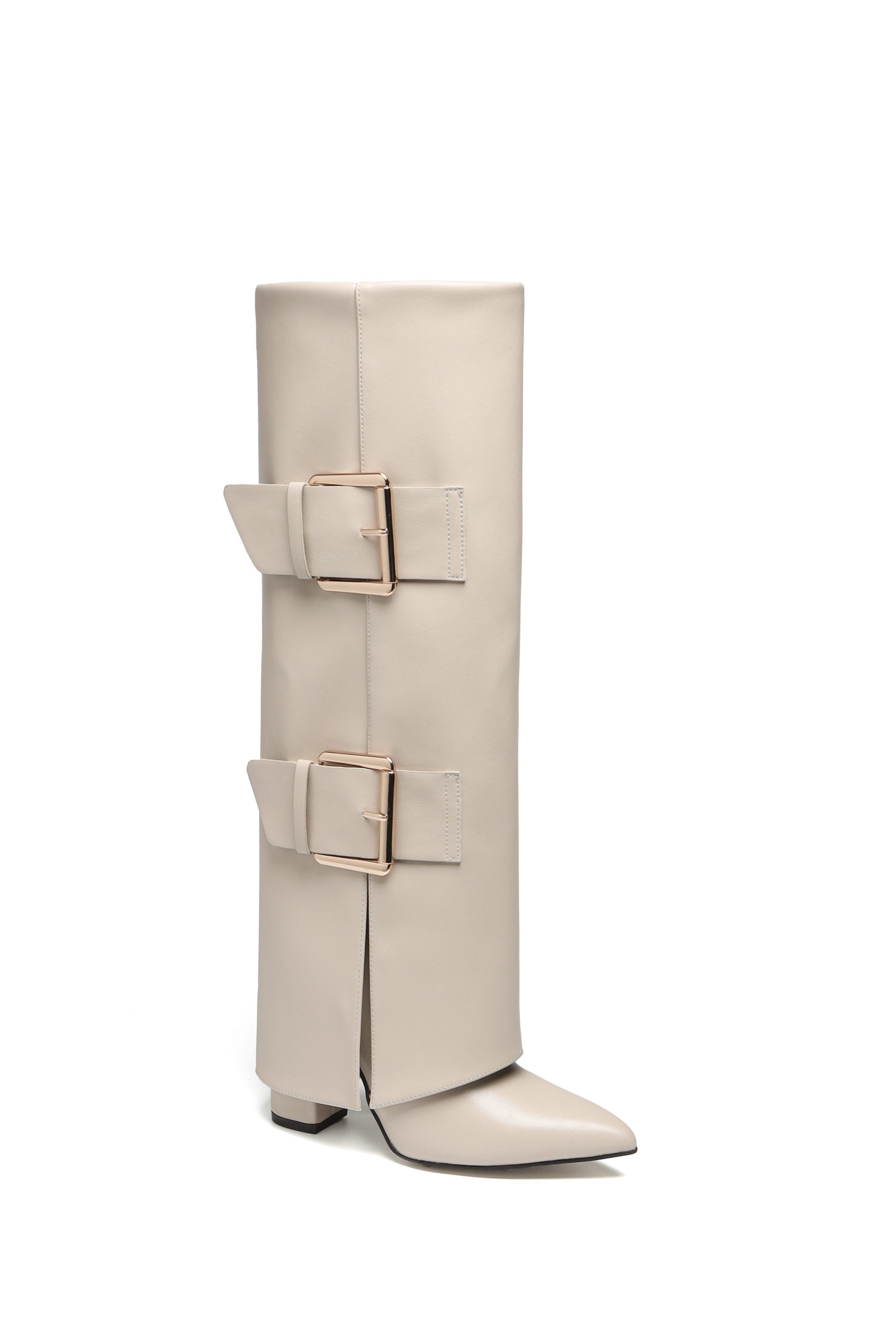 Bottes Chaussures Beige BELLOSTAR 52165 #c Efashion Paris
