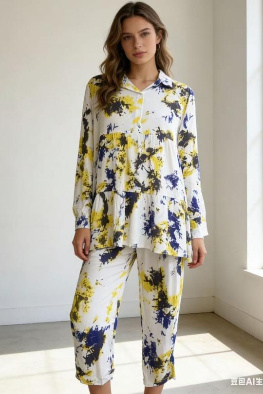 Sets Women Yellow CORALINE 9871 Efashion Paris