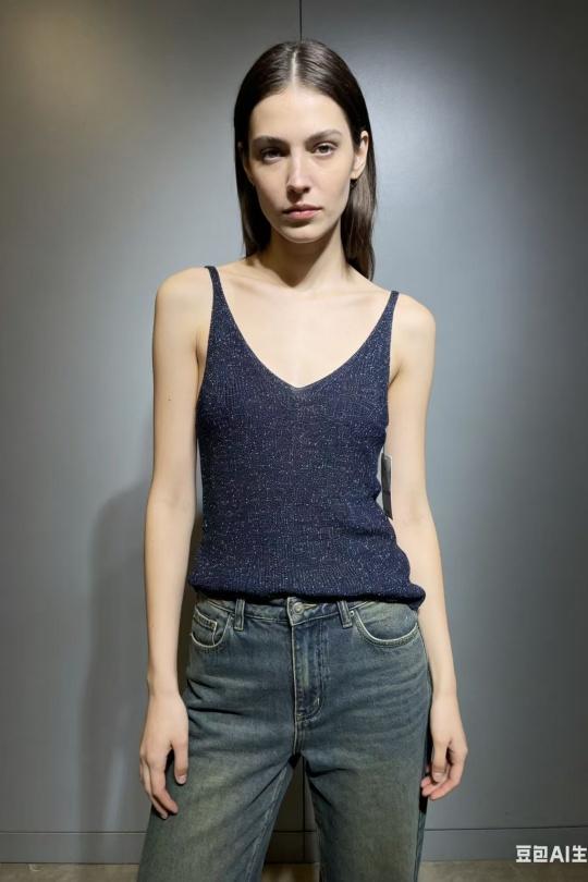 Débardeurs Femme Noir CORALINE 23047 Efashion Paris