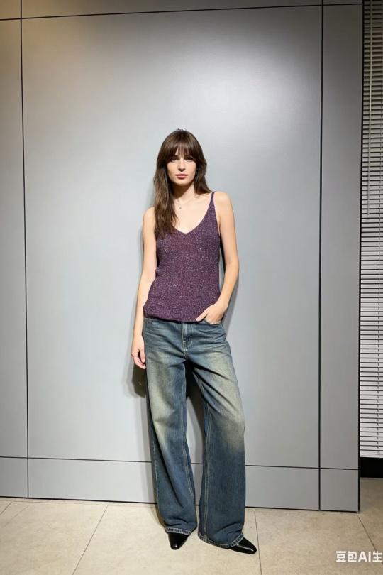 Débardeurs Femme Noir CORALINE 23047 Efashion Paris