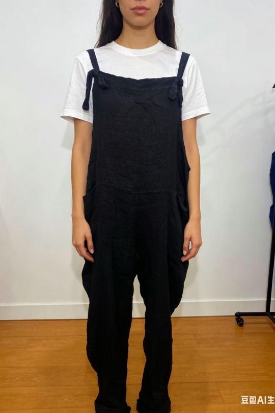 Combinaisons Femme Noir CORALINE 21070-2 Efashion Paris