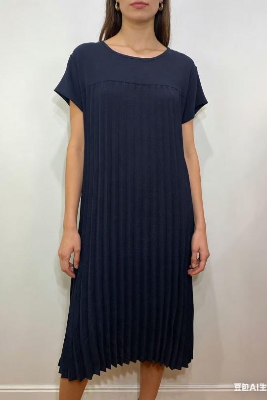 Robes mi-longues Femme Blanc CORALINE 11105 Efashion Paris