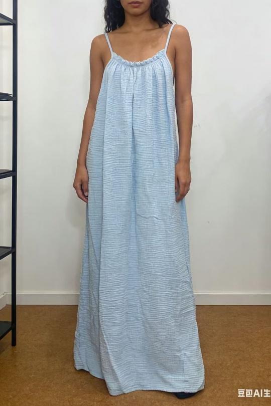 Robes longues Femme Jaune CORALINE 2080-1 Efashion Paris