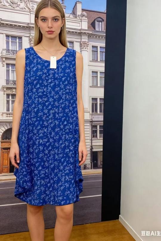 Robes mi-longues Femme Noir CORALINE 20107-1 Efashion Paris