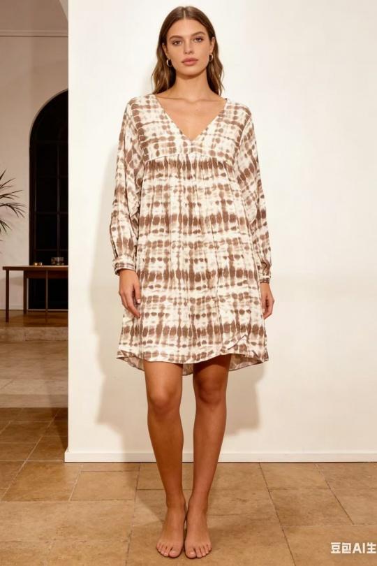 Robes courtes Femme Bordeaux CORALINE 221-1 Efashion Paris