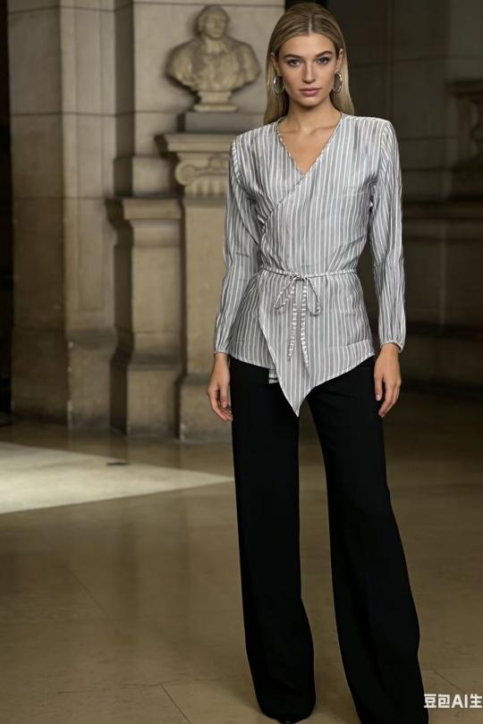 Tops Femme Bleu CORALINE 26310 Efashion Paris