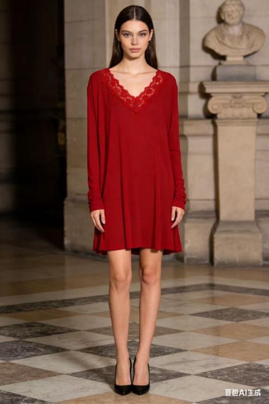 Robes courtes Femme Noir CORALINE 22110 Efashion Paris