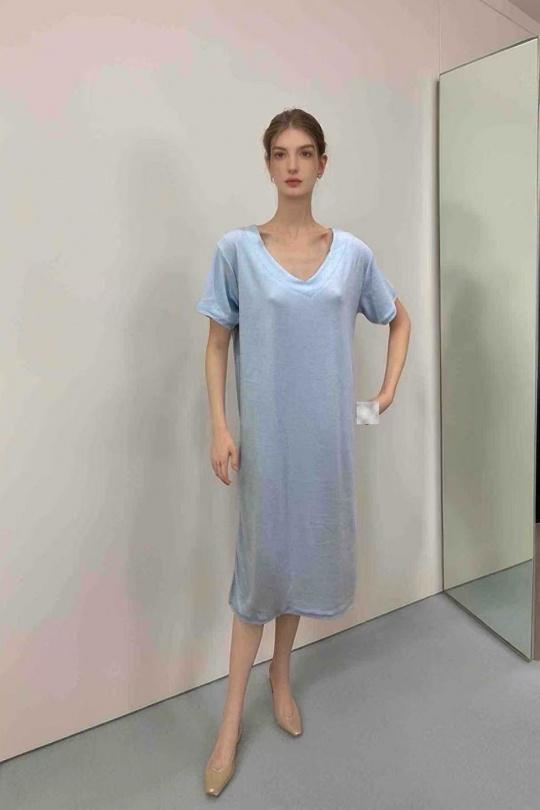 Midi dresses Women White CORALINE 2065 Efashion Paris