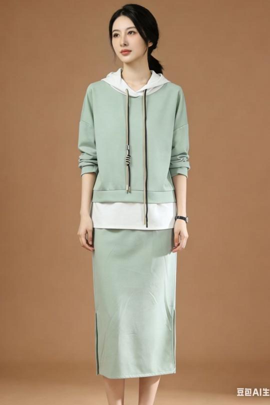 Ensembles Femme Vert d eau CORALINE 23291 Efashion Paris