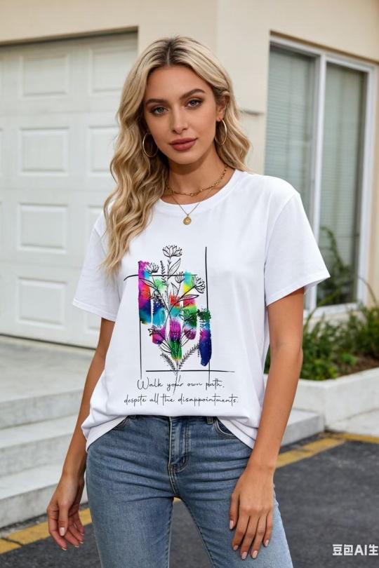 T-shirts Women Black CORALINE 100-56 Efashion Paris