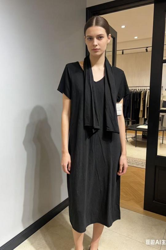 Robes longues Femme Rose CORALINE 23100-1 Efashion Paris