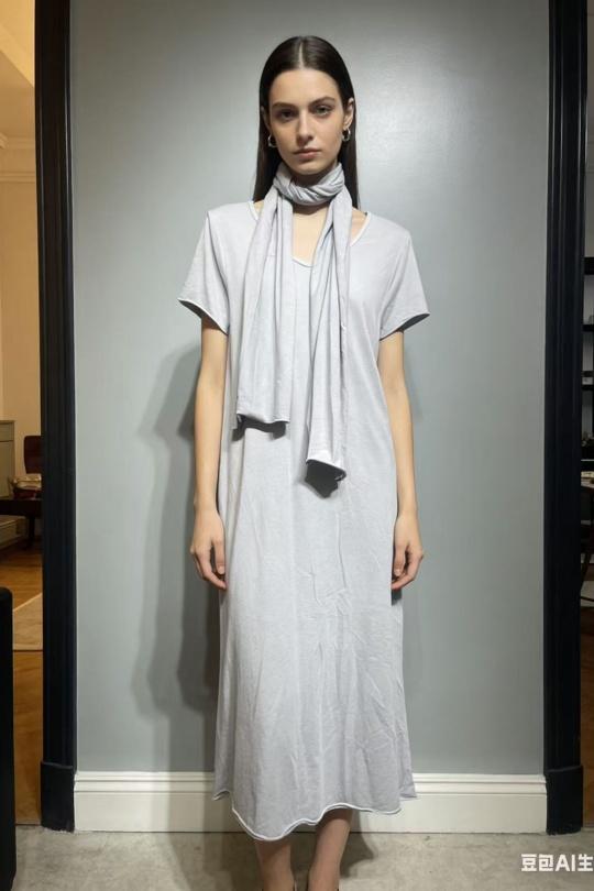 Robes longues Femme Rose CORALINE 23100-1 Efashion Paris