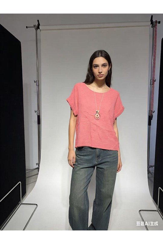 Blouses Femme Rouge CORALINE 24075 Efashion Paris